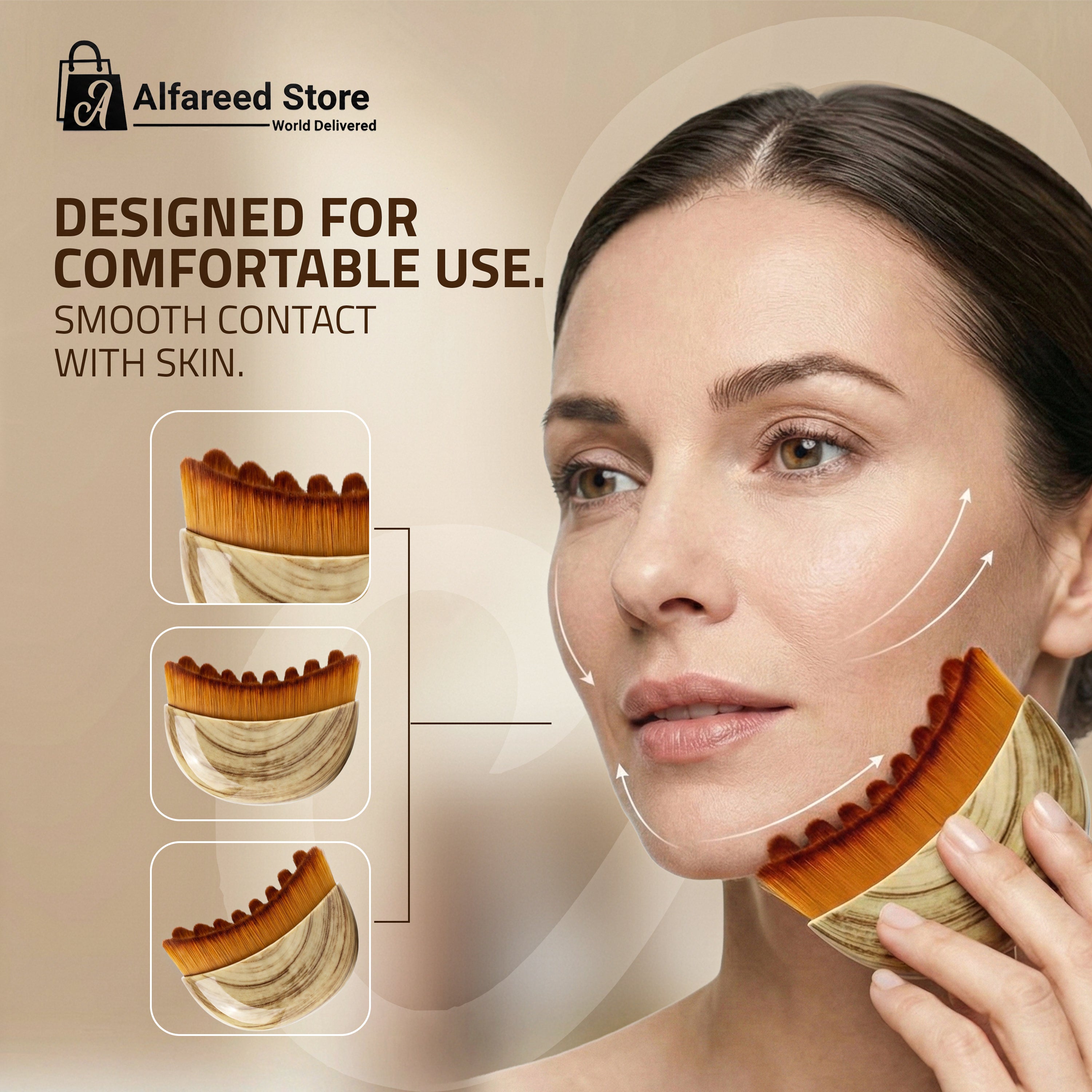 Designed for comfortable use on skin